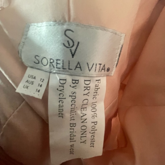 NWOT Sorella Vita MODERN SATIN BRIDESMAID DRESS
Style 9168 (Light Pink) - Picture 7 of 7